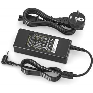 90W Chargeur pour Sony VAIO VGP PCG VGN SVE14 SVE15 VGP-AC19V43 VGP-AC19V37 VGP-AC19V31/33 VGP-AC19V24 PCG-71212M PCG-71811M Sony Bravia Ordinateur Portable Alimentation 19.5V 4.7A 6,5 * 4,4mm - Neuf