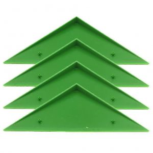 4 pcs protecteur de bord Pièces de table de baby-foot Triangle Table Coin Football Table Coussin Pièces d'angle de table de baby-foot - Neuf