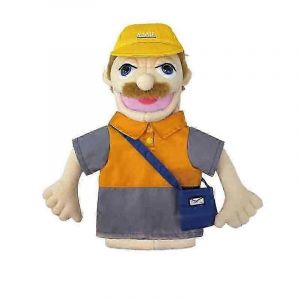 Marionnette à main en peluche douce, marionnettes amusantes, jouet professionnel, offre de 50 %-facteur - Neuf