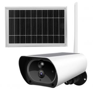 Camera de surveillance exterieure sans fil WiFi solaire 1080P etanche (batterie incluse) - Neuf