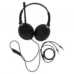 Casque antibruit pour telephone portable, chat clair, casque PC ultra confortable pour centre d'appels - Neuf