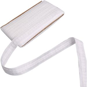 KAL-Rufflette Ruban, 30M Ruban Fronceur De Rideau, Long Ruban Fronceur 25Mm, Détachable Ruflette Pour Rideaux Ruban, Galon Fronceur Pour Rideaux Pour Rideau En-Tête - Neuf