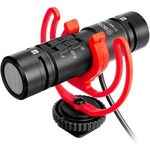 Mm1 Pro Microphone &Agrave; Condensateur Double Capsule Pour Appareil Photo, Iphone, Android, Smartphone, Tablette, Cam&eacute;scope, Pc, Enregistrement 2 Personnes[Z139] - Neuf