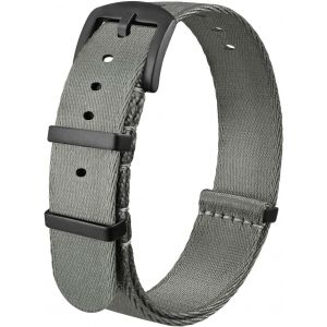 Kal-Bracelet De Montre En Nylon 18mm 20mm 22mm, Militaire Bracelet De Montre De Remplacement Avec Boucle En Acier Inoxydable Pour Hommes Femmes - Neuf