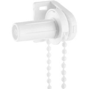 Kit de réparation pour store enrouleur de fenêtre de 17 mm, chaîne de traction, cordelette, support de rouleau de balcon - Neuf