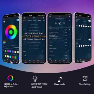 Bluetooth Smart Fireworks Led Light Identityt Feux D'artifice De Haute Qualité - Neuf