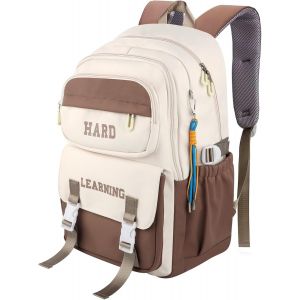 Cartable Fille Primaire,Cartable Fille Respirant Léger,Imperméable Nylon Sac à Dos Enfant,Cartable Fille de Grande Capacité,Unisexe Loisir Backpack pour Enfants Fille - Neuf