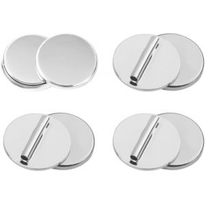 Kjdal-Lot De 4 Mini Convertisseurs De Broches Magn&eacute;tiques,Fermoirs Magn&eacute;tiques Pour V&ecirc;tements M&eacute;tal Convertisseur De Broches Presque Invisible Pour &Eacute;charpe Ch&acirc;le Tissu Fin - Neuf
