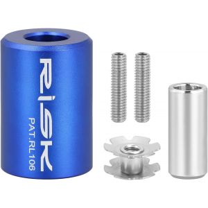 Fourchette De Vélo Écrou Étoile Set,Outil D'installation D'écrou Étoile Pour Fourche De Vélo,Accessoires Pour Vélo De Réparation,Convient À La Plupart Des Vélos - Neuf