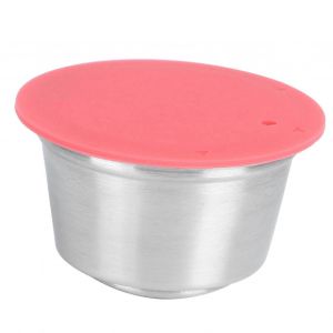 Tasse rechargeable de capsule de café réutilisable en acier inoxydable pour cafetière Dolce Gusto - Neuf