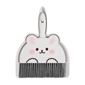 Mini Balai Pelle &Agrave; Poussi&egrave;re Enfants Mignon Dessin Anim&eacute; Petit Ensemble De Nettoyage Faire Semblant De Jouer Jouets Enfant En Bas &Acirc;ge Petit M&eacute;nage Aide Ensemble Lapin - Neuf