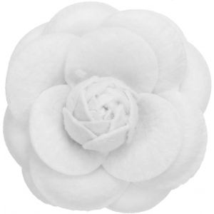 Kjdal-Broche En Forme De Fleur De Camélia,Broche Vintage En Tissu Fait À La Main Pour Femme,Chapeau,Robe,Chemise,Cravate,Corsage - Neuf