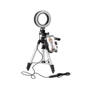 Anneau Lumineux Led R&eacute;glable De 5,7 Pouces Avec Tr&eacute;pied Et Support De T&eacute;l&eacute;phone Pour La Photographie Et La Diffusion En Direct - Neuf