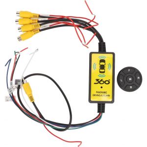 Commutateur Vidéo de Caméra de Recul,4 Entrées 1 Sortie,Commutateur Vidéo de Voiture Intelligent,Commutateur de Convertisseur,Système Vidéo,Pièces Automobiles pour Voitures, - Neuf