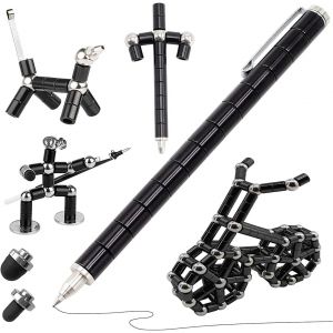 Magnétique Fidget Stylo - Billes Magnétiques, Fidget Jouet, De Décompression, De L'Écriture, Le Métal Magnétique Stylo À Bille, L'Anxiété De Secours, Blocs De Construction Magnétiques - Neuf