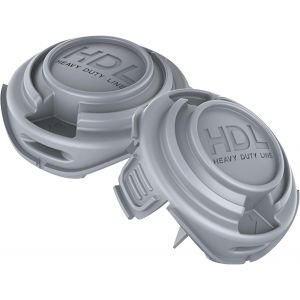 SUBZONAL-Lot de 2 couvercles de bobine de coupe-bordure Black & Decker, pour coupe-bordure Black & Decker, capuchon de bobine compatible avec les coupe-bordures STC5433 STC5433PC 90588530 - Neuf