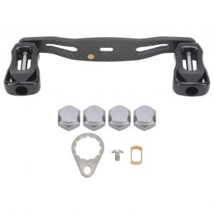 Moulinet P&ecirc;che Tra&icirc;ne Carbone - Poign&eacute;e Remplacement 95mm - Bascule - Neuf