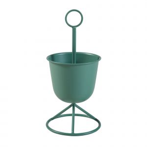 Porte-Plantes Style Intemportel Support 48 X 23 Cm 1 Cache-Pot Vert Helloshop26 03_0010324 - Neuf
