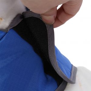 Hjlian Impermeable Reflechissant Pour Animaux De Compagnie, Veste Impermeable Pour Chien, Manteau De Pluie Chaud, Vetements De Pluie, Bleu Roi, Taille S - Neuf