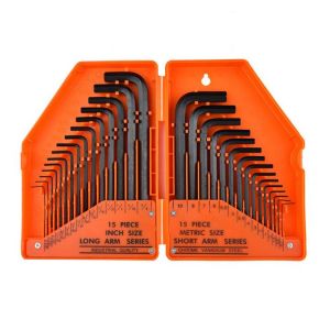 Boîte à clés - hexagone interne - 30 pcs - 810 - Neuf