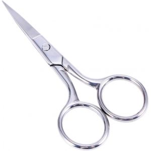 Meimie-Ciseaux D'acier Inoxydable De Petits Ciseaux Pour Les Cheveux Faciaux De Sourcil De Barbe De Nez - Neuf