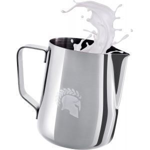Cmws-® Pot À Lait En Acier Inoxydable 1000ml Avec Bec Verseur Spécial Latte Art - Pichet Inox - Pichet À Lait En Acier Inoxydable Barista - Accessoires Barista - Neuf