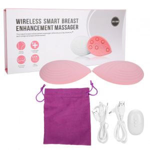 Appareil De Massage Electrique Pour L'augmentation Mammaire, Appareil Chauffant Pour Les Seins Avec Telecommande, Rose - Neuf