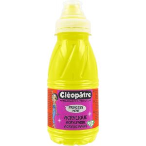 Peinture Acrylique Princess Merit - Jaune Primaire - Flacon 250 Ml 24 X 13 X 16 Cm - Neuf