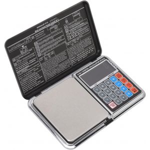Letnerny-Calculatrice Numérique Balance De Cuisine Cuisson Balance Préc Des Aliments Avec Écran Rétro-Éclairé À Lumière Blanche Précision 0.01g/100g - Neuf