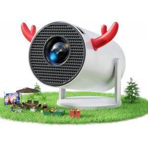 ChenQuanSarl-Vidéoprojecteur App Intégrée 4K 1080P, 2025 Rétroprojecteur Android 11, Mini Projecteur 270° Rotation Auto Keystone, Kids App Et Contrôleur De Jeu, Wifi Bluetooth Android Tv - Neuf