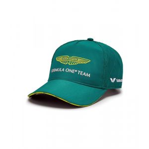 Casquette De L'&eacute;quipe Aston Martin Officiel Formule 1 Enfant Vert - Neuf