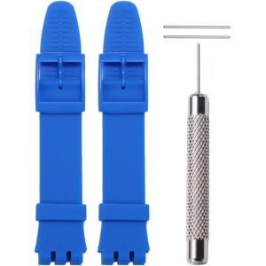 Kal-Bracelet De Rechange En Silicone De 17 Mm Pour Swatch Gs124 Gw164 Gb274 Avec Outil - Neuf