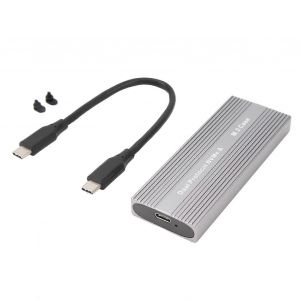 Boîtier SSD M.2 Nvme PCIE NGFF SATA Port C 10 Gbit/s conforme à l'UASP Boîtier de disque dur sans outil pour câble 2230 2242 C vers C - Neuf