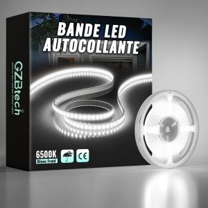 Tzf-220v Silicone Ruban Led 2m, 6500k Blanc Froid Flex D&eacute;coupable Ip65 Etanche Exterieur & Int&eacute;rieur Bandeau Led, 1200lm/M Haute Luminosit&eacute; Bande Led Pour Maison Chambre Cuisine Terrasse Jardin - Neuf