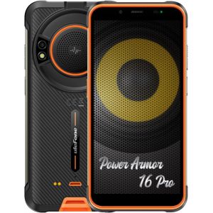 ChenQuanSarl-Armor 16 Pro Android 12 Téléphone Incassable, Haut-Parleur 122Db, Batterie 9600Mah, Lampe Torche Puissante, 16Mp+8Mp, 4Go+64Go, 5,93"" Smartphone Etanche, Emplacement Pour 3 Cartes, Nfc O - Neuf