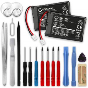 2X Batterie Remplacement Lip1522 1000Mah Pour Dualshock Ps4 Controller + Kit D'Outils Accu Rechange Pour Gamer, Manette, Console - Neuf