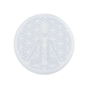 Moule &Eacute;poxy Rond Boussole En Silicone Silicone Moule Plateau D&eacute;cor Pour L'artisanat En R&eacute;sine - Neuf