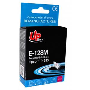 Epson 128 - Epson T128 - T1283 Cartouche d'encre magenta remanufactur&eacute;e premium Epson 128 - Epson T128 - T1283 - C13T12834012 "Renard" - Neuf