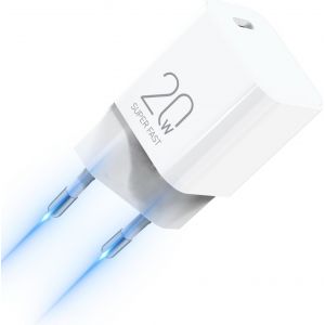 Eryi-Chargeur Usb C, 20w Prise Usb C Chargeur Rapide Pour Iphone 16 15 14 13 12 11 Pro Max Plus Mini Se X Xs Xr, Samsung Galaxy, [864] - Neuf