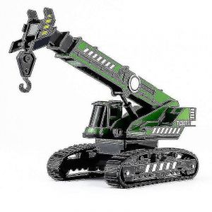 Crawler Crane Toys Simulation Engineering Car Model Children's Toy-Vert - Neuf