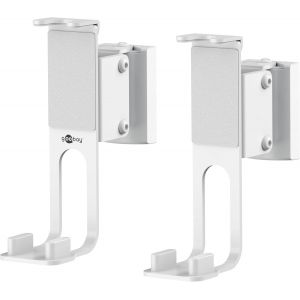 LETNERNY-71348 Support Mural Pour Enceinte Sonos One, One Sl Jusqu'À 3 Kg, Pivotant, Inclinable Et Rotatif Jusqu'À 180° Blanc - 71348 - Neuf