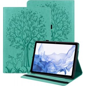 &Eacute;tui de protection pour iPad Air 3 2019 10,5"" avec fonction veille/r&eacute;veil automatique, &eacute;tui de protection en cuir PU avec stylet, fentes pour documents, pour iPad 10,5""/10,2"" 2019 (vert) - Neuf