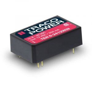 Tracopower - Convertisseur Cc/cc Pour Circuits Imprim&eacute;s Ten 6-4812win Nbr. De Sorties: 1 X 48 V/dc 12 V/dc 500 Ma 6 W 1 P - Neuf