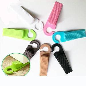 7 pièces de butée de porte de type crochet en caoutchouc La butée de porte de 1 pouce d'épaisseur est applicable à toutes les surfaces de sol à - Neuf
