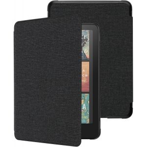 GUOP-Étui Pour Kindle Paperwhite 12Ème Génération 2024 7" Et Kindle Colorsoft Signature Edition En Cuir Synthétique De Qualité Supérieure Avec Fonction Veille/Réveil Automatique (Noir) - Neuf