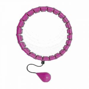 Fitness Smart Hula Hoop 24 Knots Detachable Hoops Lose Weight Sports - Neuf