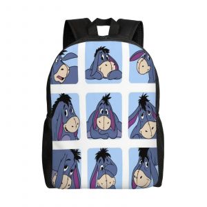 Sac à dos Bourriquet, imprimé en 3D, style dessin animé, idéal pour les voyages ou les loisirs - SYS72 - Neuf