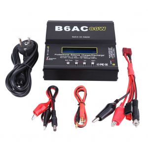 Chargeur-Dechargeur Equilibre Cc/Ca 80 W Pour Batteries Lipo Life Lilon Nicd Nimh Lihv Pb (Prise Ue) - Neuf