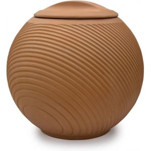 Eryi-Green Orb Pot De Fleurs En Terre Cuite Marron Taille Unique - Neuf