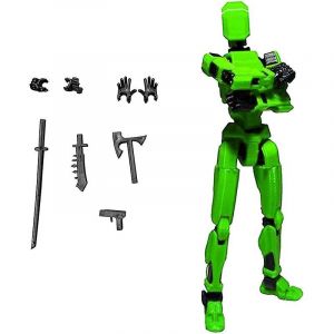 Mannequin articule mobile et metamorphe 2.0 imprime en 3D, 13 actions - Neuf